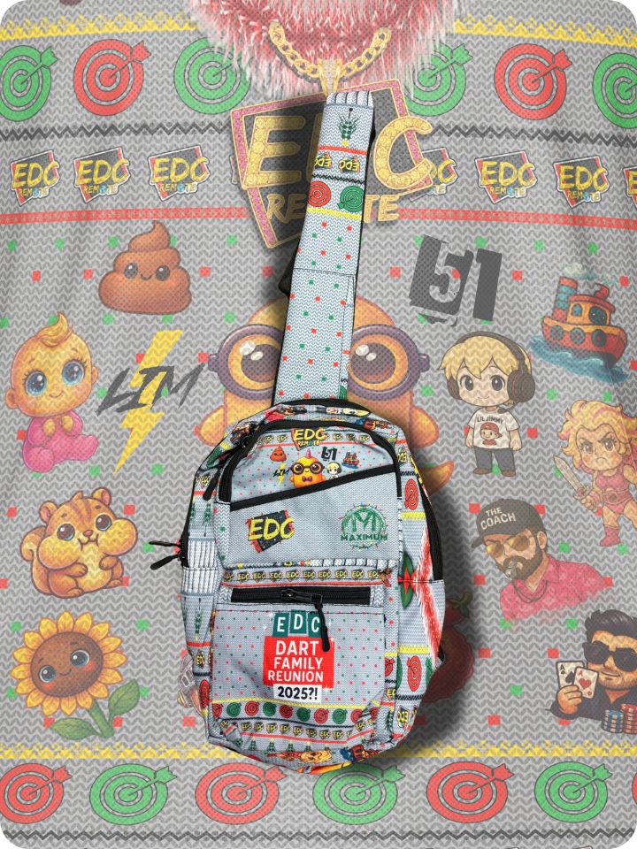 EDC Remote x MPD dart bag by Mike Maloney and Ellis Dart Collective