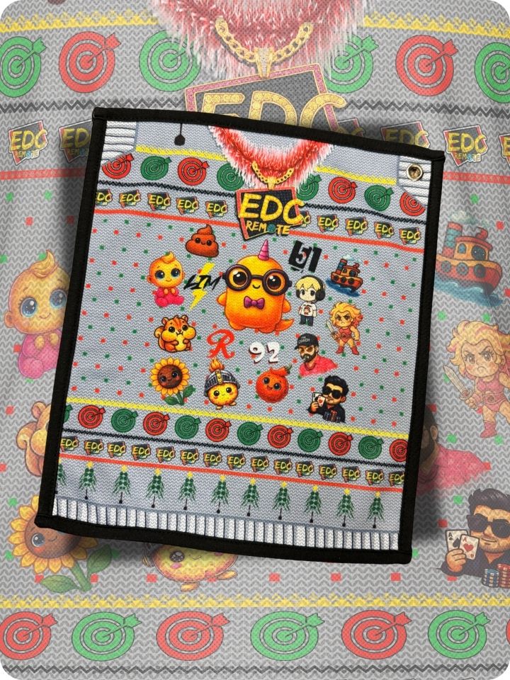 "EDC Ugly Sweater" Dart Towel - Maximum Precision Designs
