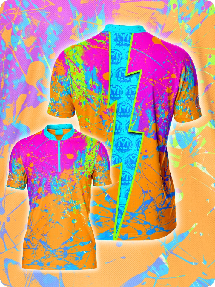 Maximum Precision Design Paint Splash Dart Jersey by Mike Maloney
