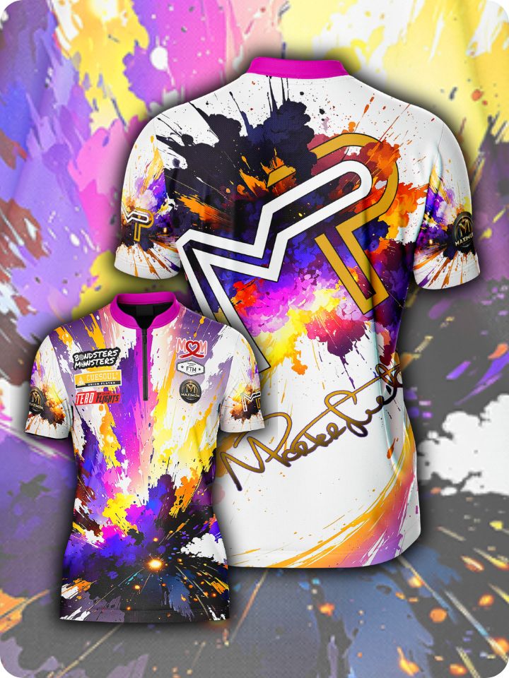 Mike Porterfield dart Jersey - Maximum Precision Designs by Mike Maloney
