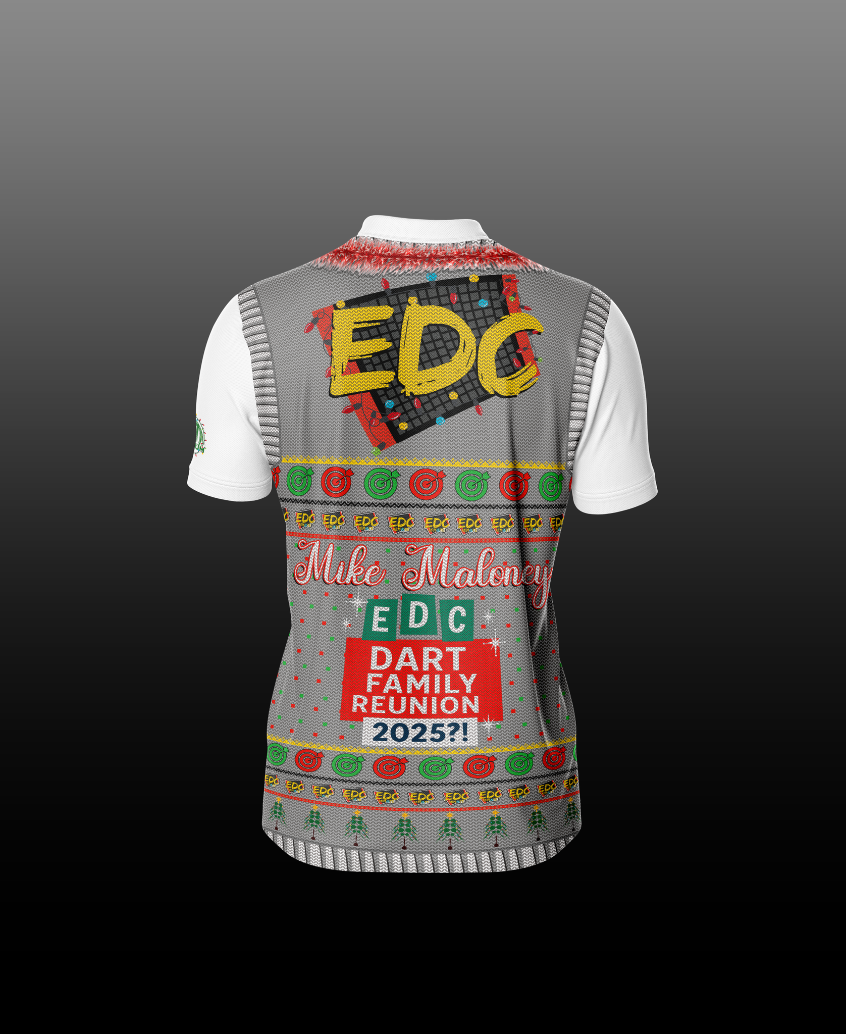 EDC Ugly Sweater Collared Jersey