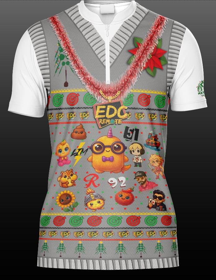 EDC Ugly Sweater Collared Jersey