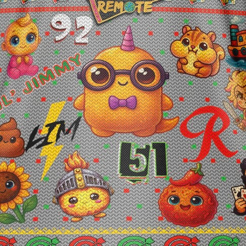 Sling Bag in EDC Ugly Sweater Print