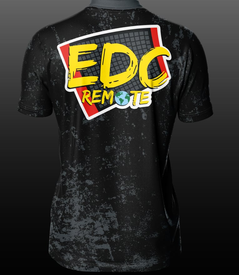 EDC Grunge Collared Jersey