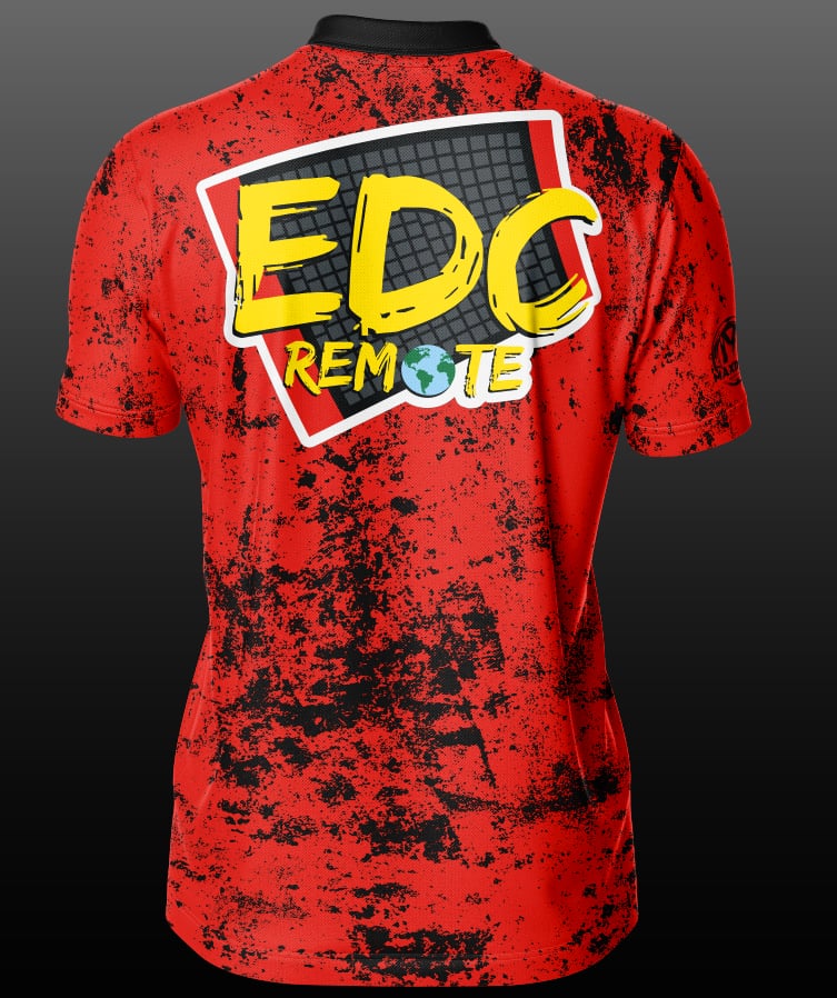 EDC Grunge Collared Jersey