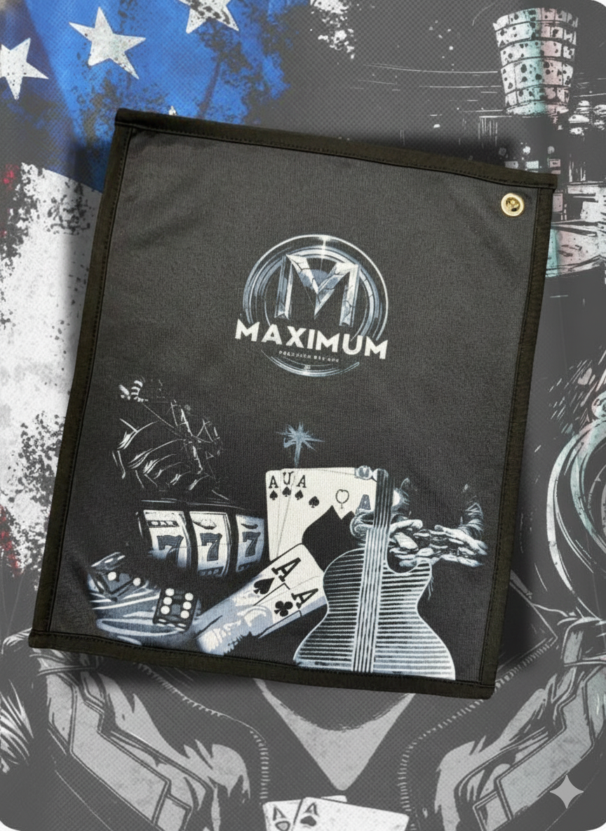 "Danny 'The Gambler' Baggish" Dart Towel