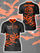 Black/Orange
