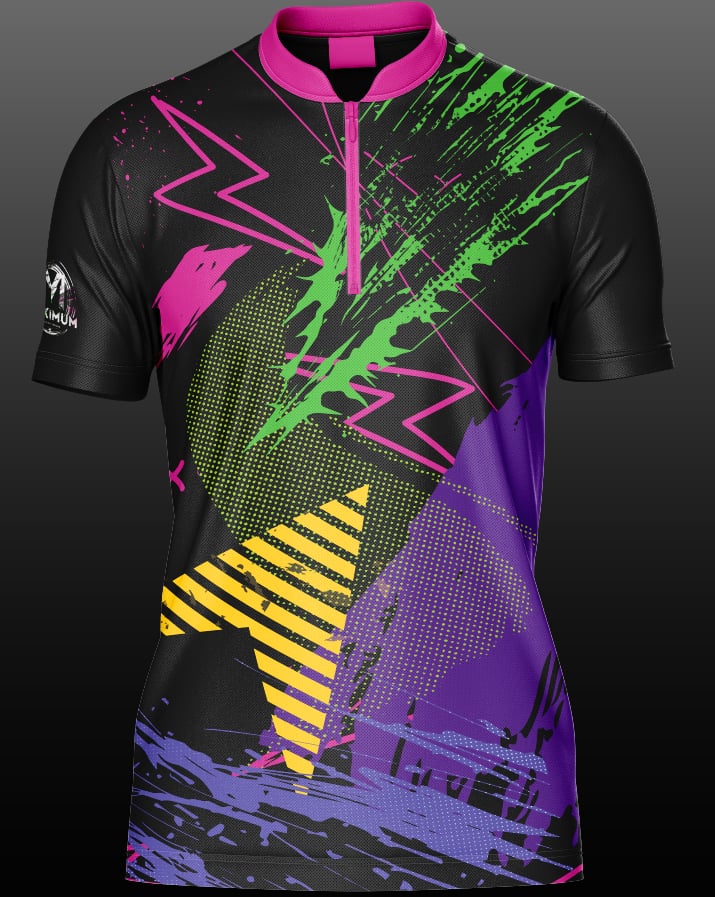 Maximum Graffiti Collared Jersey