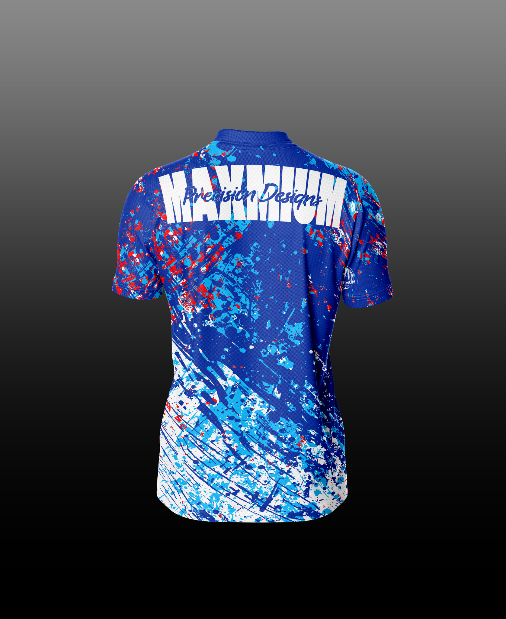 Paint Drip Collared Jersey