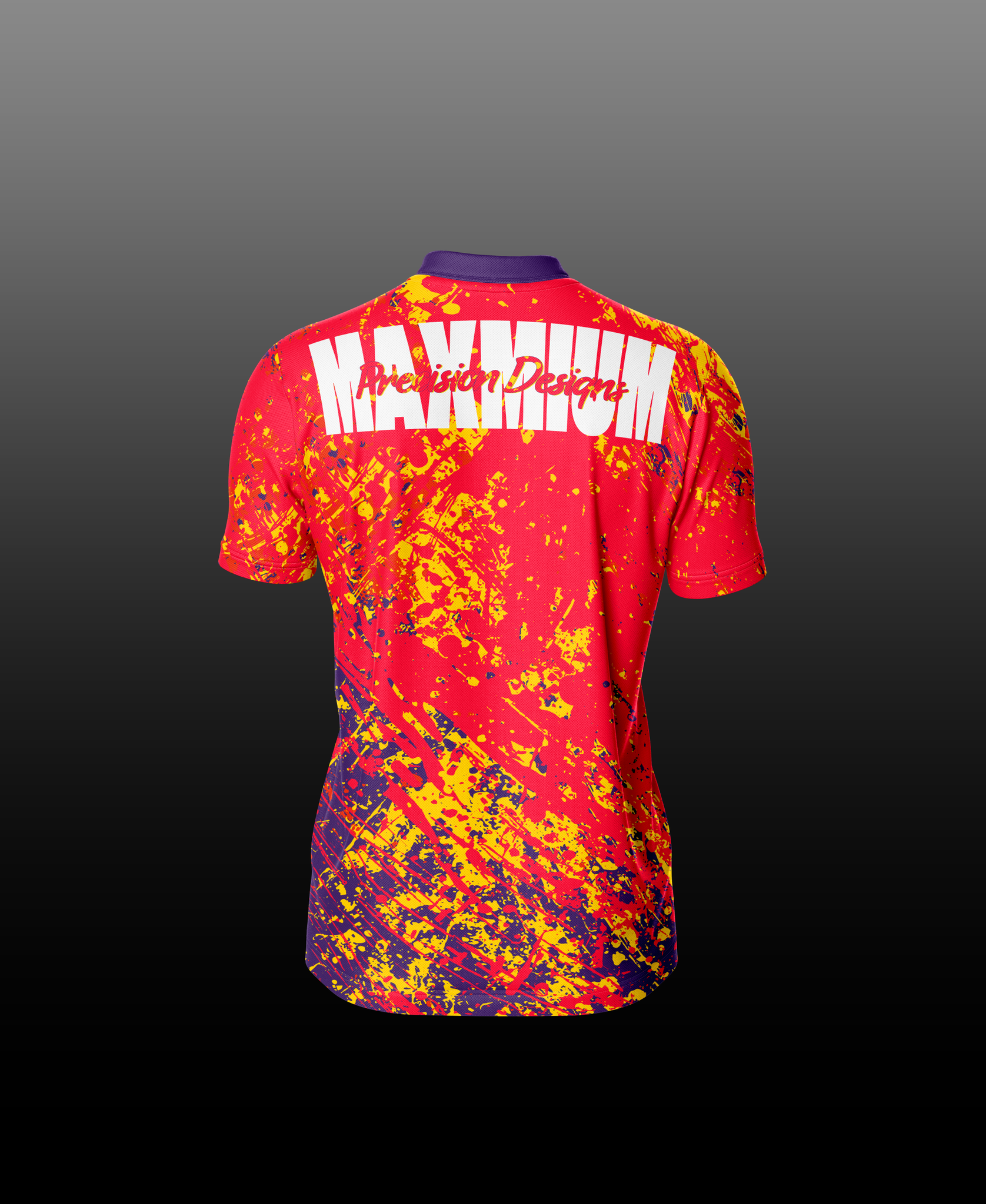 Paint Drip Collared Jersey