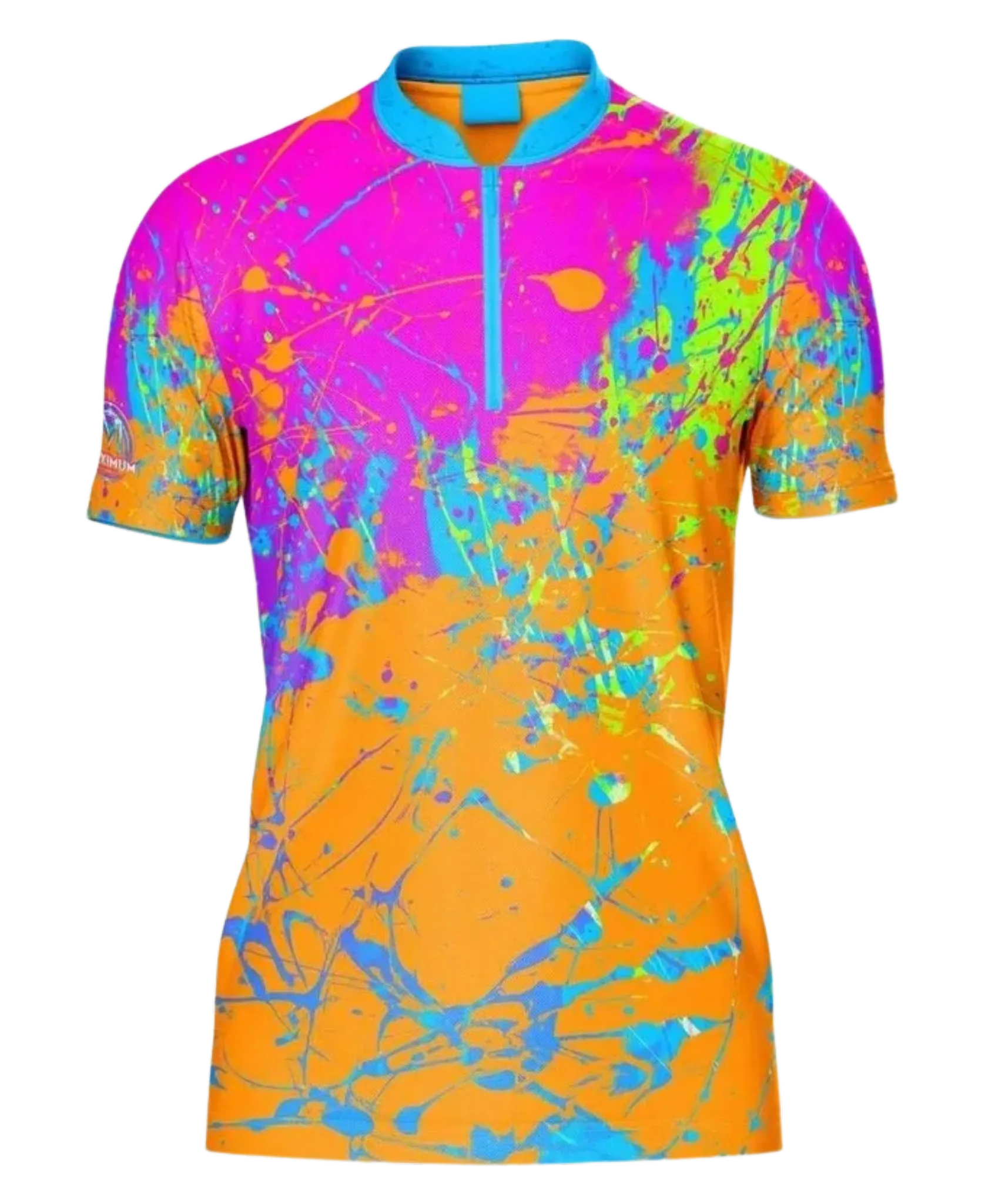 Paint Splash Collared Jersey