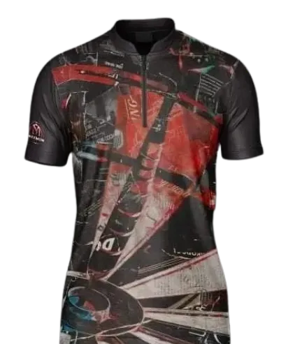 Red Bit Collared Jersey