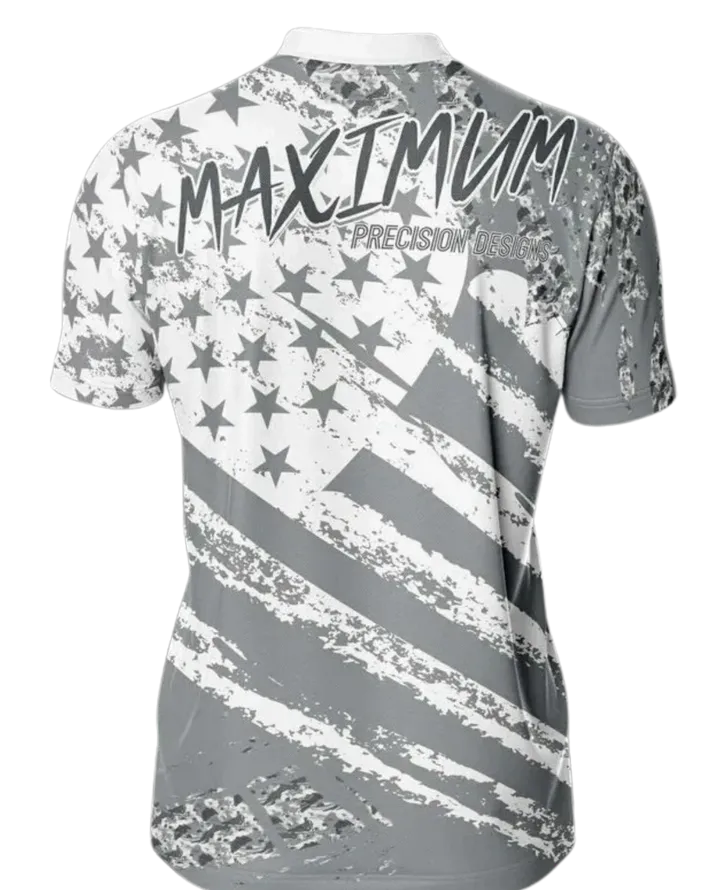 Stars and Stripes Collared Jersey