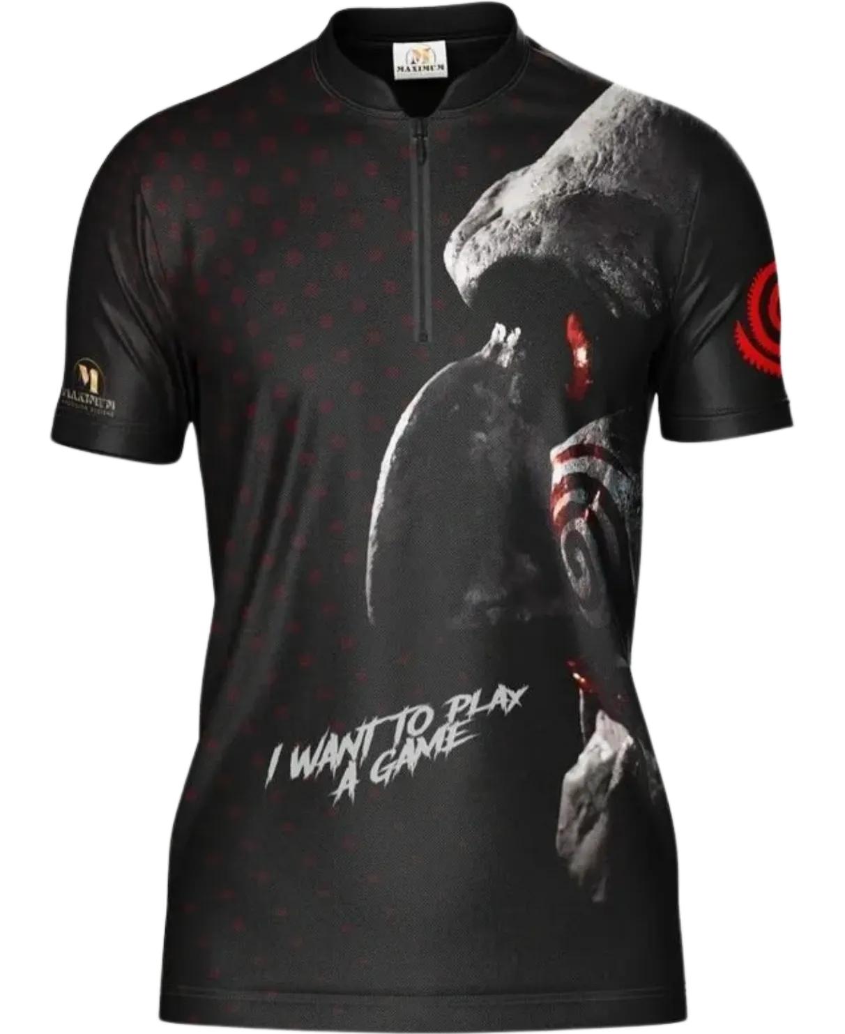 "Want to Play a Game" Collared Jersey